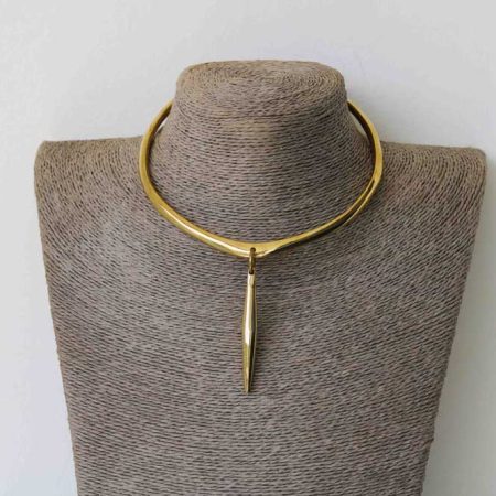 A tribal chic necklace