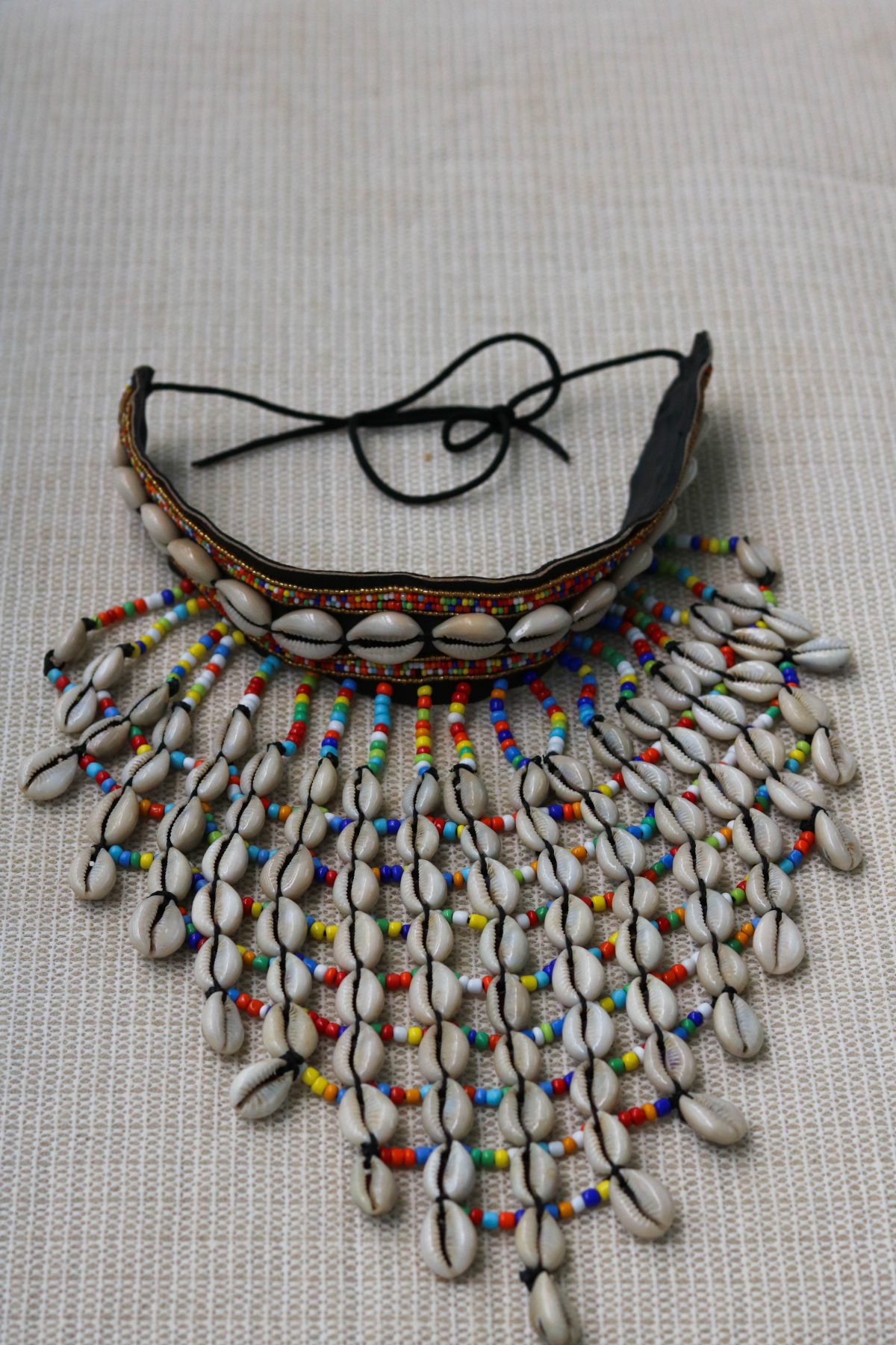 KIHARA African Cowrie Shell Necklace