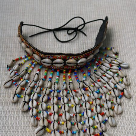 KIHARA African Cowrie Shell Necklace